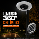 Lámpara Solar UFO Hardy 1200W — Iluminación 360° con Panel Separado miniatura 1
