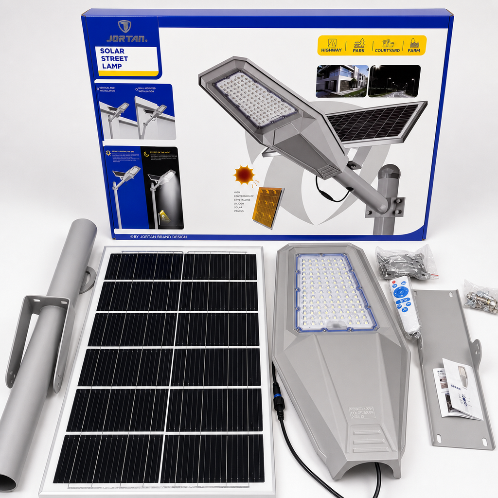 Lámpara Solar 400W kit completo