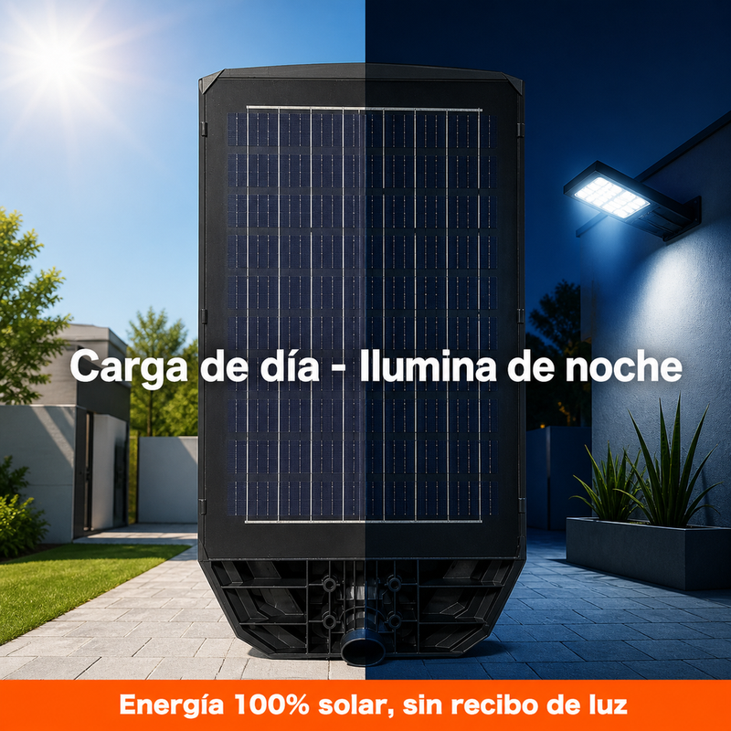Lámpara Solar Probelco 600W — 25 Módulos LED, Control Remoto y 2 Años de Garantía foto 4