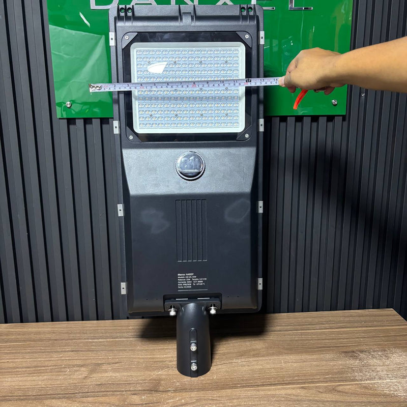 Lámpara Solar Hardy ROMA — Luz Cálida 3000K · Alumbrado Público Certificado RETILAP foto 15