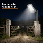 Lámpara Solar de Calle Hardy 800W – Panel Solar Independiente y Control Remoto miniatura 5