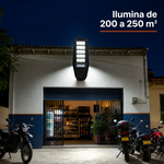 Lámpara Solar Jortan 500W – Luz de Calle Tamaño grande (75 × 29 cm)y Control Remoto miniatura 6