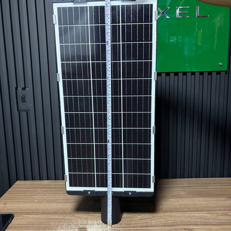 Lámpara Solar Hardy ROMA — Luz Fría 6500K · Alumbrado Público Certificado RETILAP foto 10