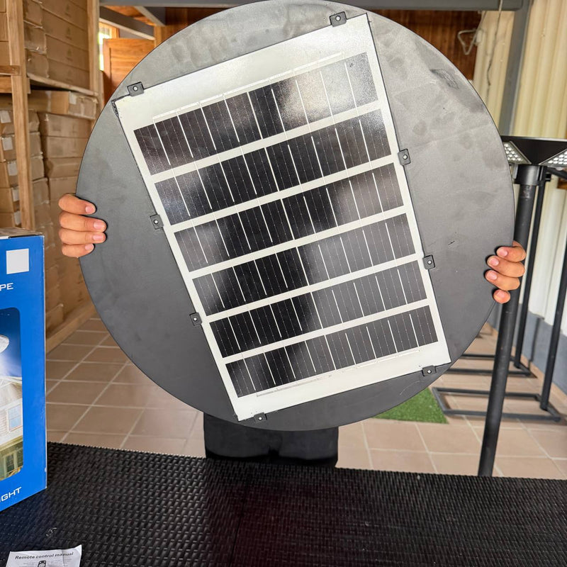 Lámpara Solar UFO Hardy 1200W — Iluminación 360° con Panel Separado foto 8