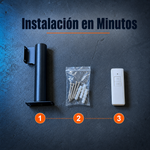 Lámpara Solar Hardy 300W — Luz de Calle con Control Remoto miniatura 7