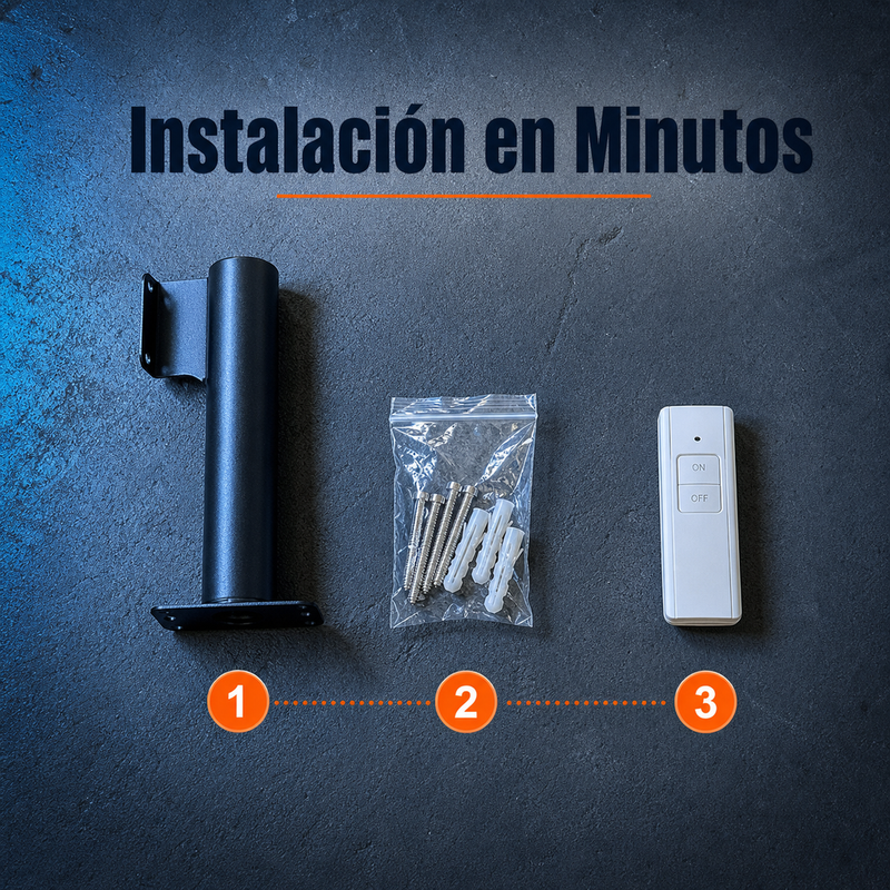 Lámpara Solar Hardy 300W — Luz de Calle con Control Remoto foto 7