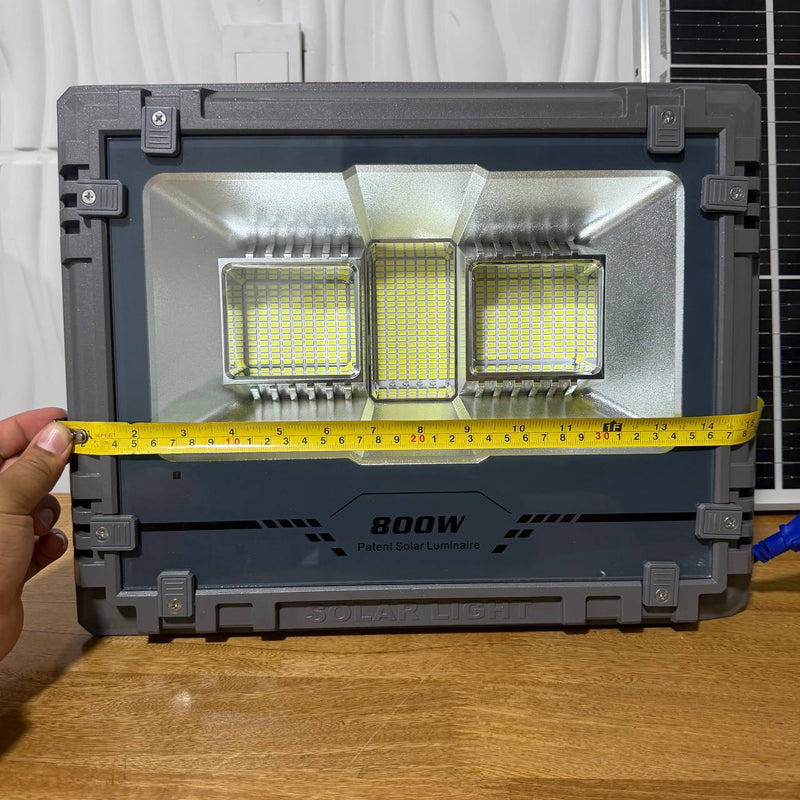 Reflector Solar MJ-AW800C 800W — Alta Potencia con Panel Solar y Control Remoto foto 9