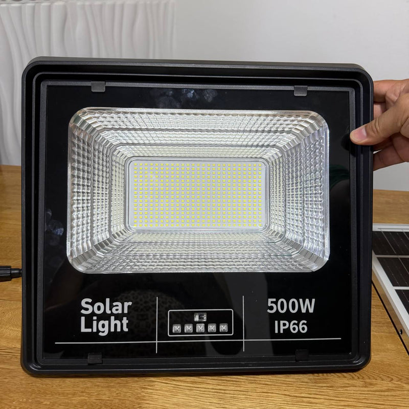 Reflector Solar Jortan 500W — Luz Potente con Control Remoto foto 9