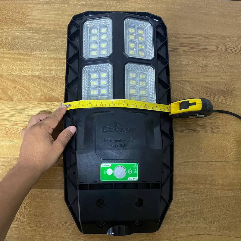 Lámpara Solar Cclamp 600W – Luz de Calle IP66 con Tubo y Control Remoto foto 10