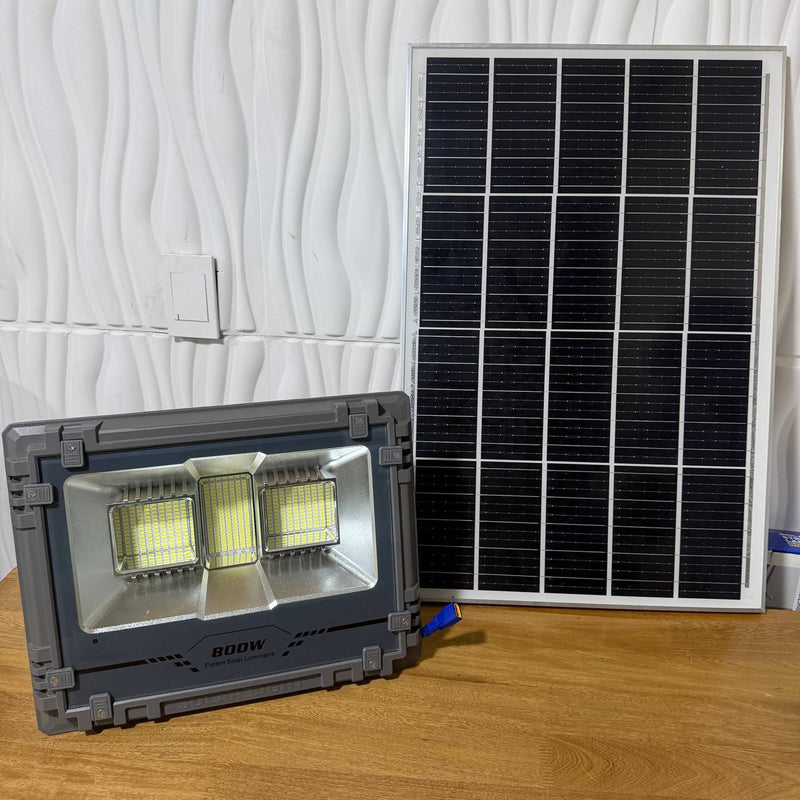 Reflector Solar MJ-AW800C 800W — Alta Potencia con Panel Solar y Control Remoto foto 11