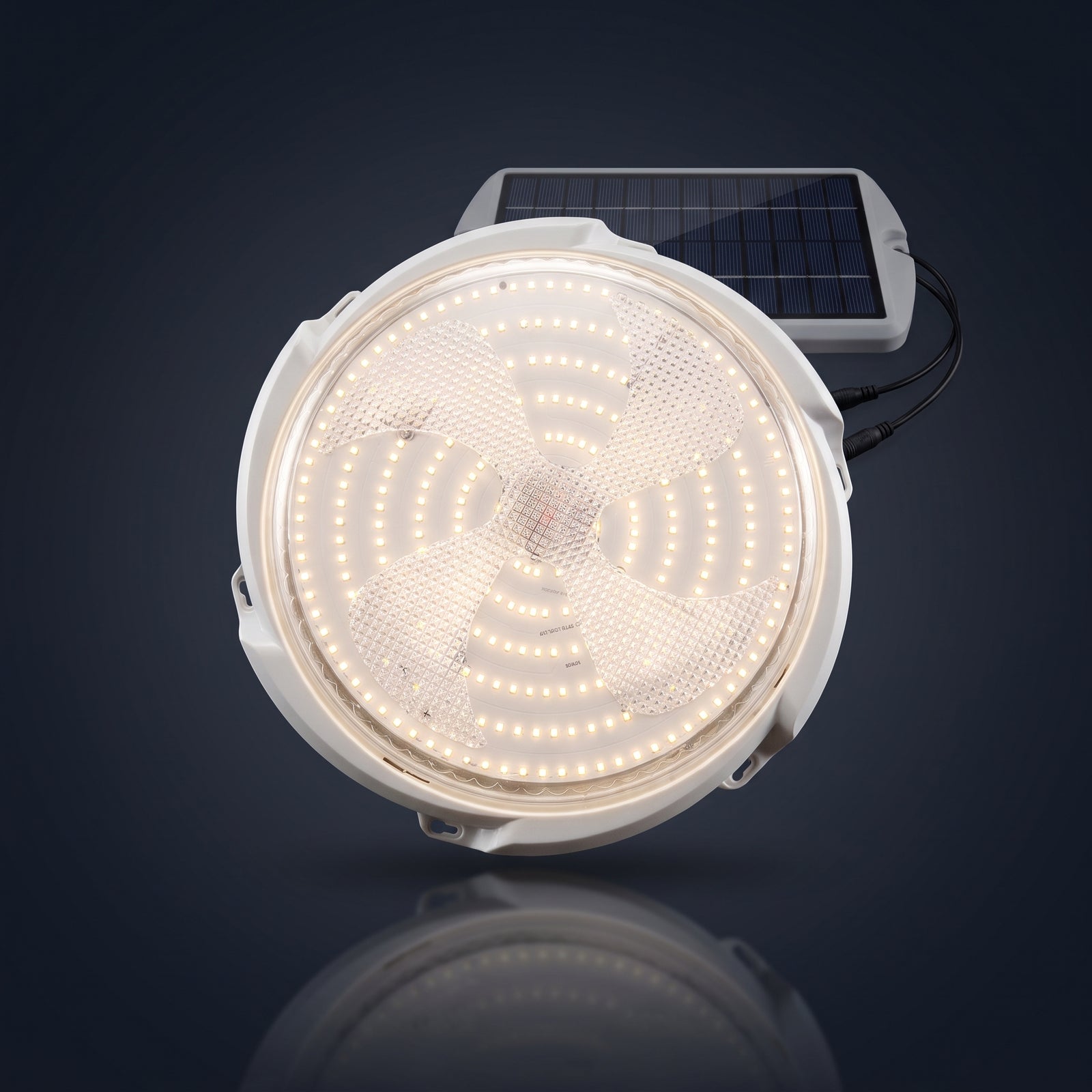 Lámpara Solar LED de Interior para el Hogar 100W – Panel Independiente + Control Remoto - Kit completo