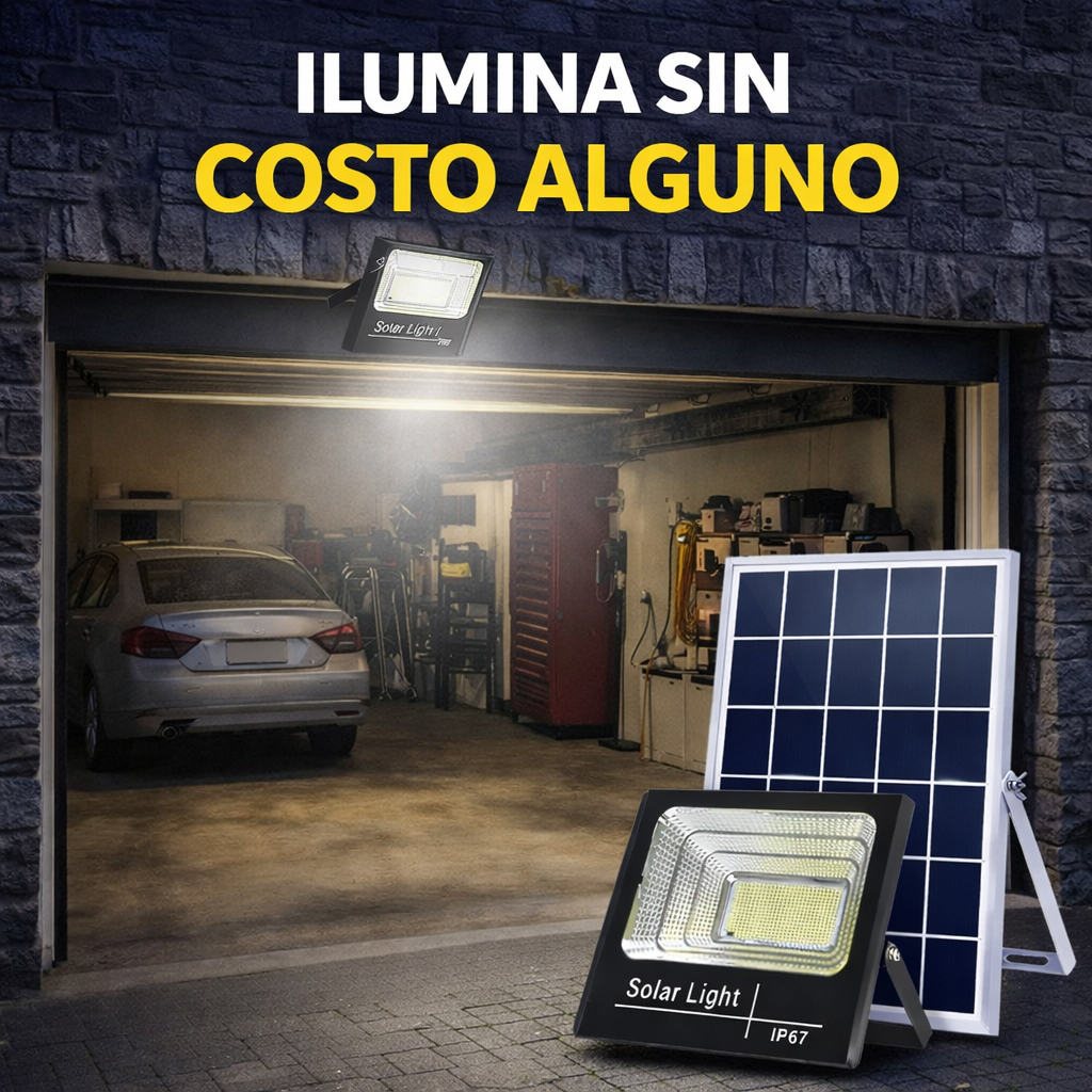 Reflector Solar 1.200 WATT Tecnología IP67 SOLAR LIGHT