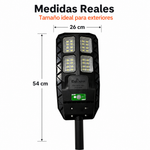 Lámpara Solar Cclamp 600W – Luz de Calle IP66 con Tubo y Control Remoto miniatura 7