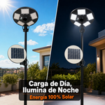 Lámpara Solar UFO Hardy 900W – Luz 360° con Sensor de Movimiento y Control Remoto miniatura 5
