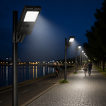 Lámpara Solar Hardy ROMA — Luz Fría 6500K · Alumbrado Público Certificado RETILAP miniatura 5