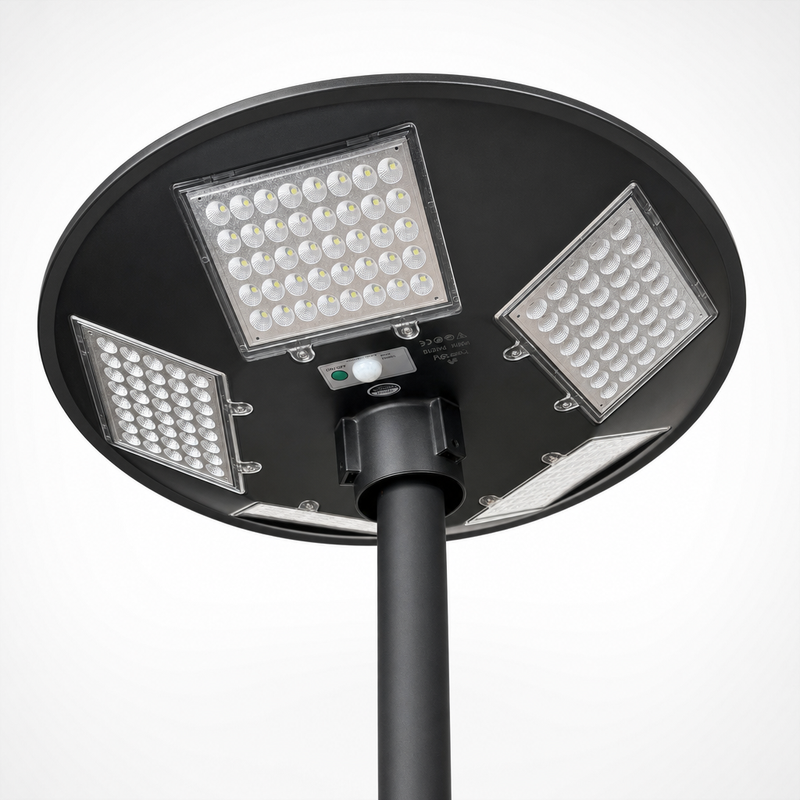Lámpara Solar UFO Hardy 900W – Luz 360° con Sensor de Movimiento y Control Remoto foto 2