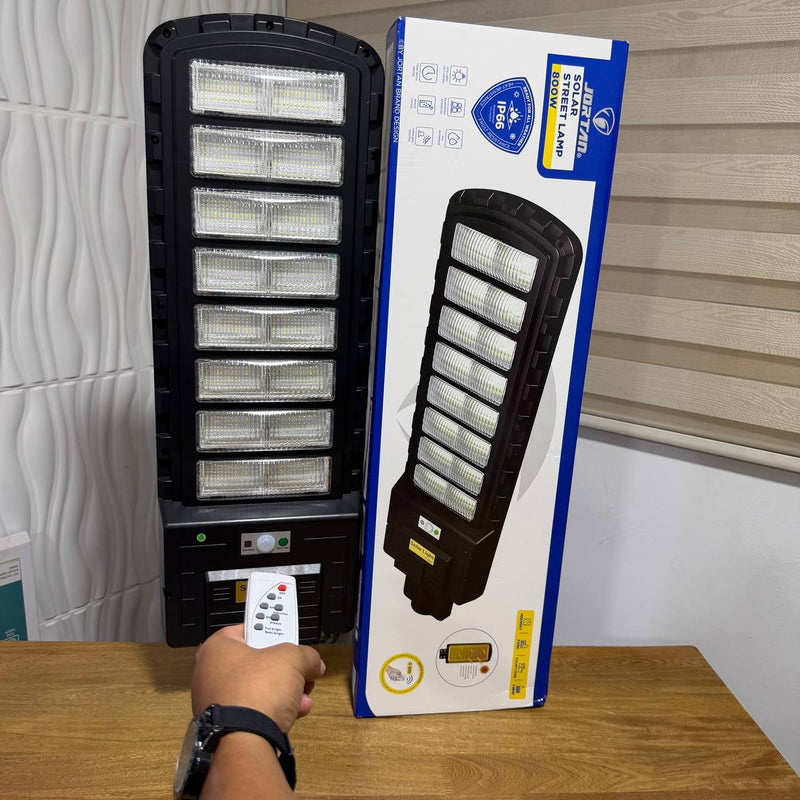 Lámpara Solar Jortan 800W 1 año de garantía — Panel solar monocristalino foto 11
