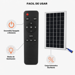Reflector Solar MJ-AW800C 800W — Alta Potencia con Panel Solar y Control Remoto miniatura 5