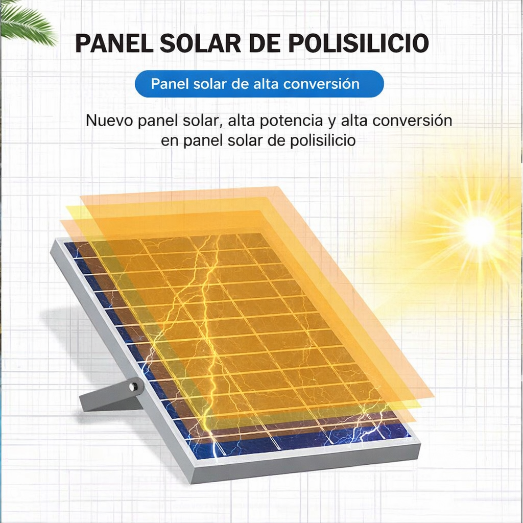 Reflector Solar 1.200 WATT Tecnología IP67 SOLAR LIGHT