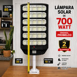 Lampara solar de 700 watt original probelco 2 años de garantia miniatura 3