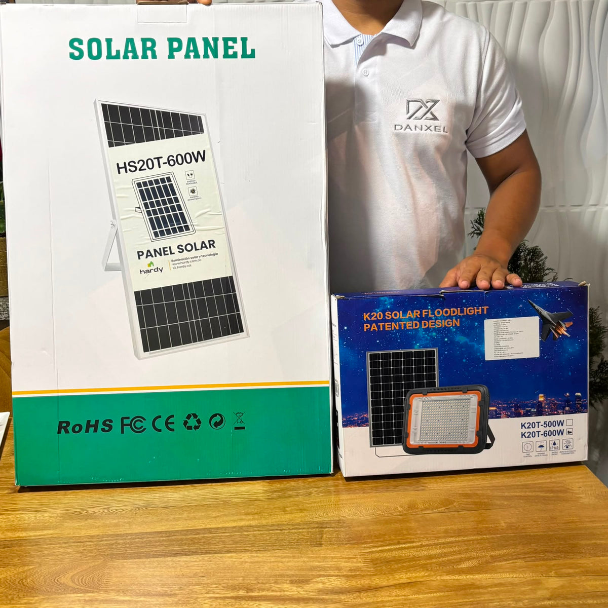 reflector solar Hardy de 600 watt con 3 Años de garantía - 6