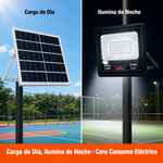 Reflector Solar Jortan 500W — Luz Potente con Control Remoto miniatura 5