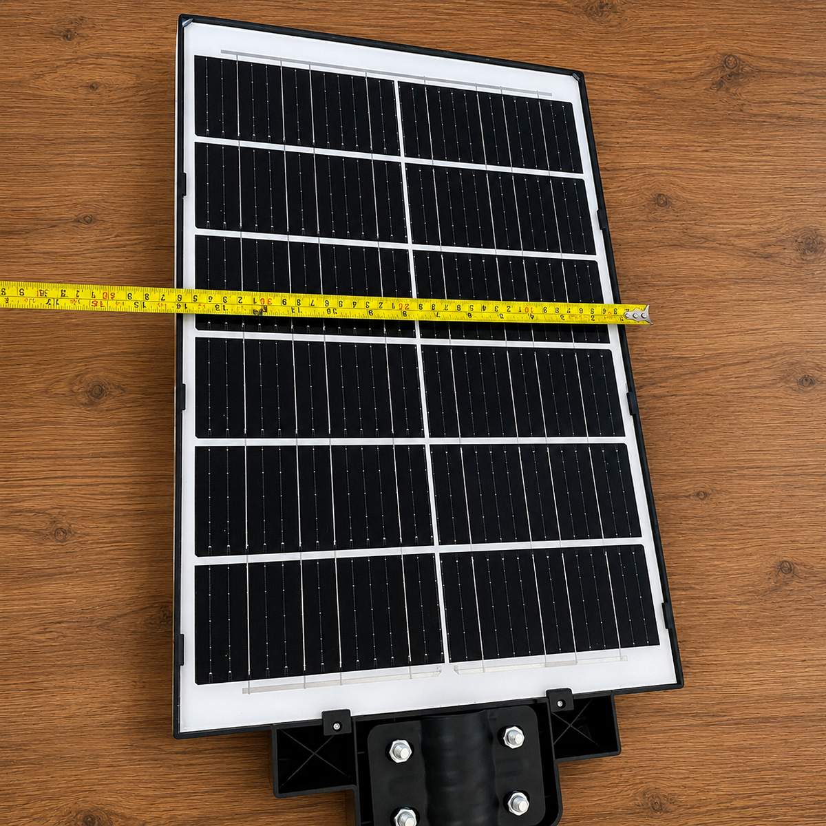 lampara solar 800 watt marca Jortan original un año de garantía medidas 63 cm de largo por 35 cm de ancho - 3