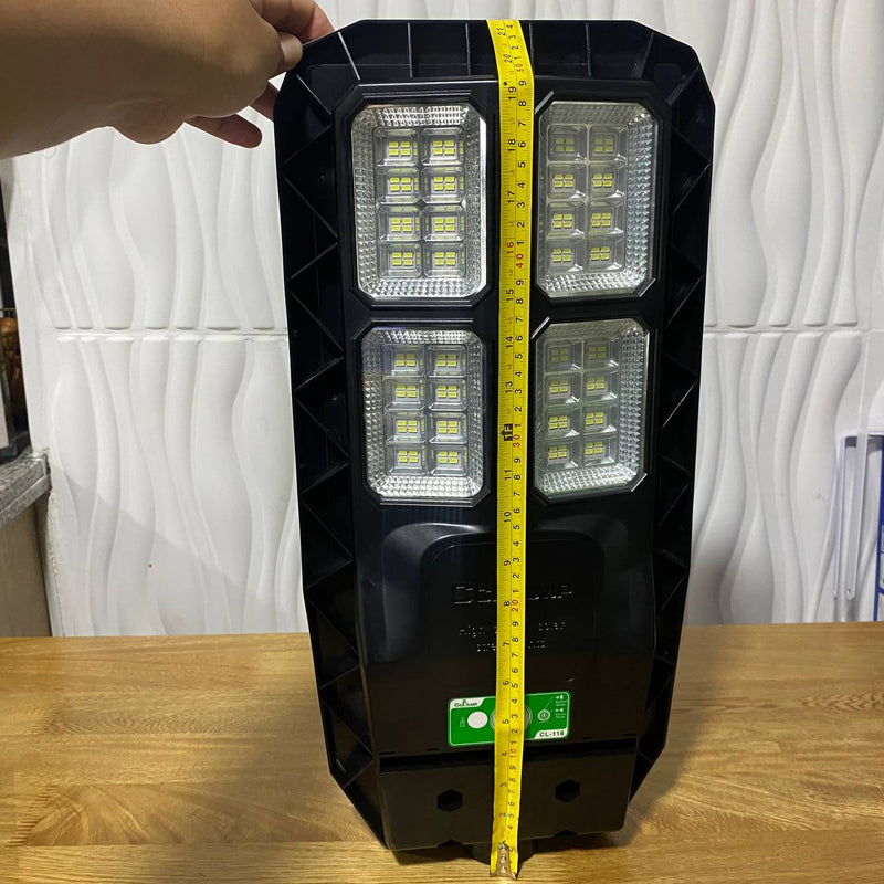 Lámpara Solar Cclamp 600W – Luz de Calle IP66 con Tubo y Control Remoto foto 12