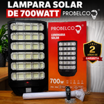 Lampara solar de 700 watt original probelco 2 años de garantia miniatura 1