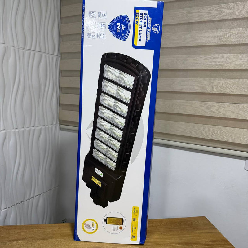 Lámpara Solar Jortan 800W 1 año de garantía — Panel solar monocristalino foto 9