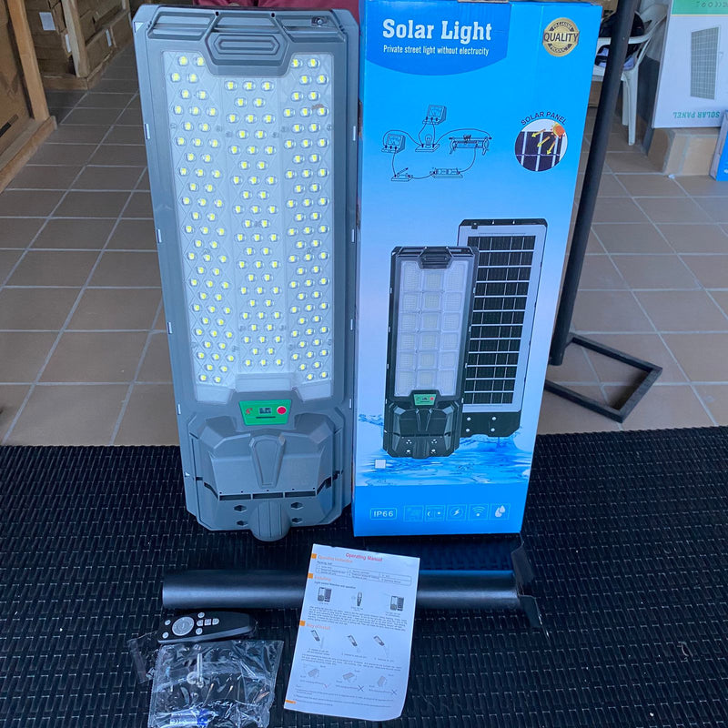 Lampara solar Hardy de 600 watt 3 años de garantía foto 2