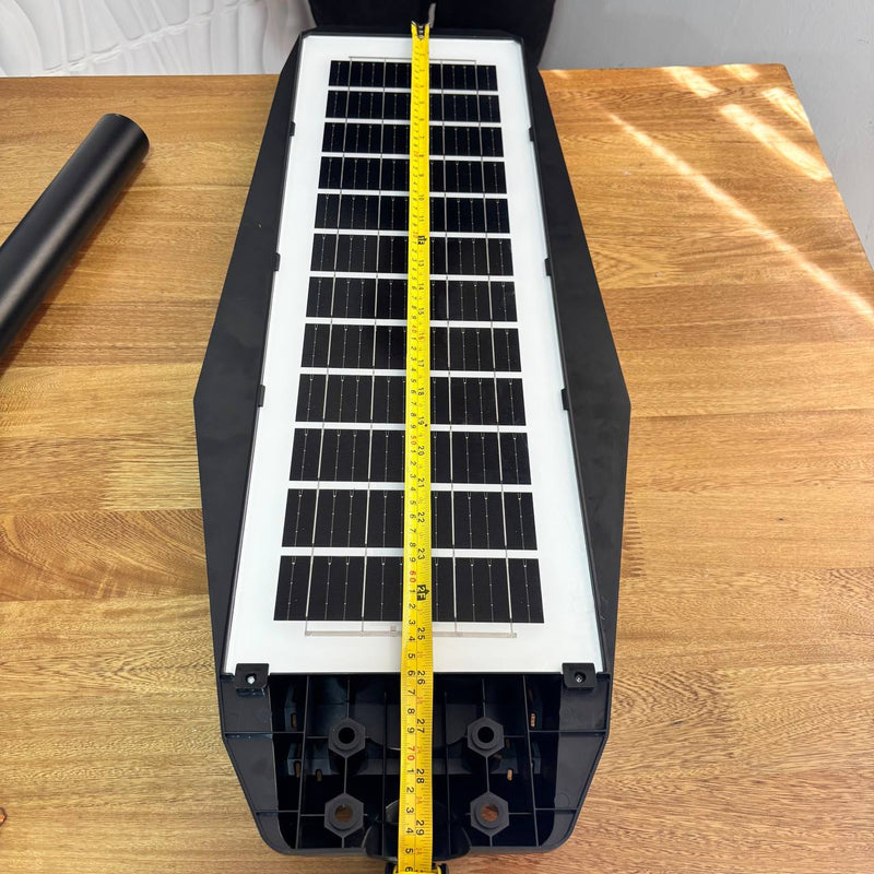 Lámpara Solar Jortan 500W – Luz de Calle Tamaño grande (75 × 29 cm)y Control Remoto foto 3