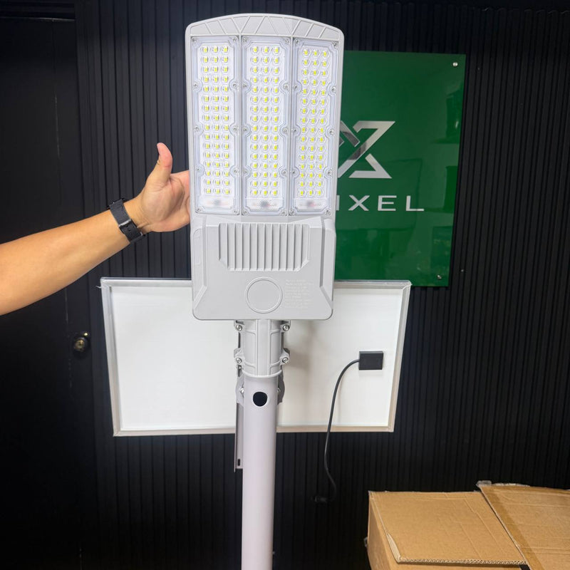 Lámpara Solar Hardy 1500W — Alumbrado Público con Panel Solar Independiente y Control Remoto foto 10