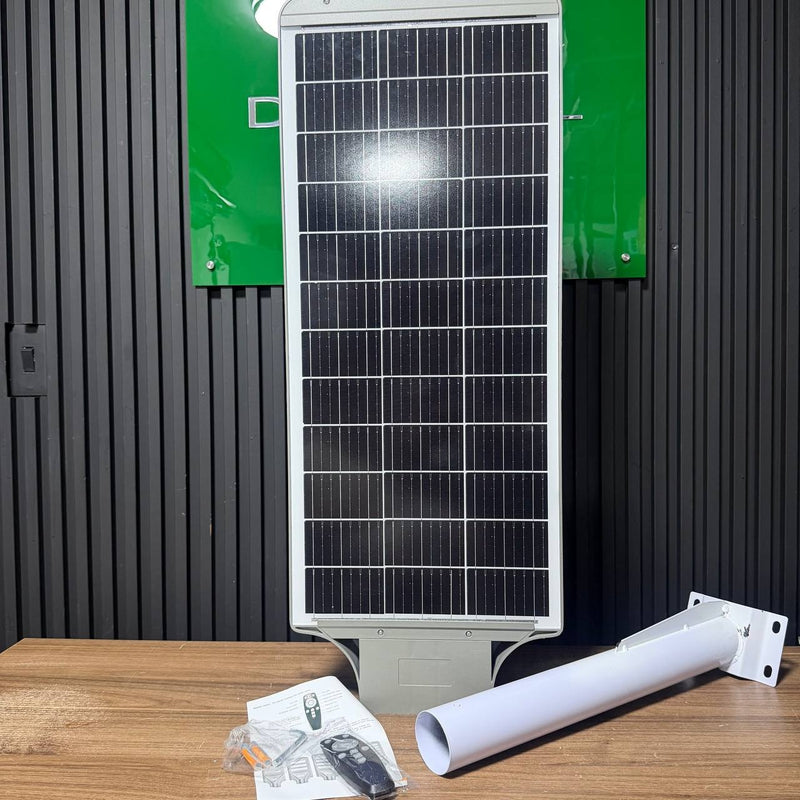 Lámpara Solar Hardy Ares 600 — Luz Cálida · Alumbrado Público Certificado RETILAP foto 12
